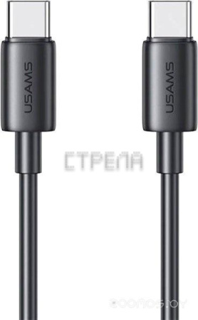 Кабель Usams US-SJ711 USB Type-C - USB Type-C (1 м, черный)