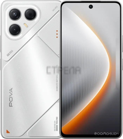 Телефон Tecno Pova 7 5G 8GB/256GB (волшебный серебристый)